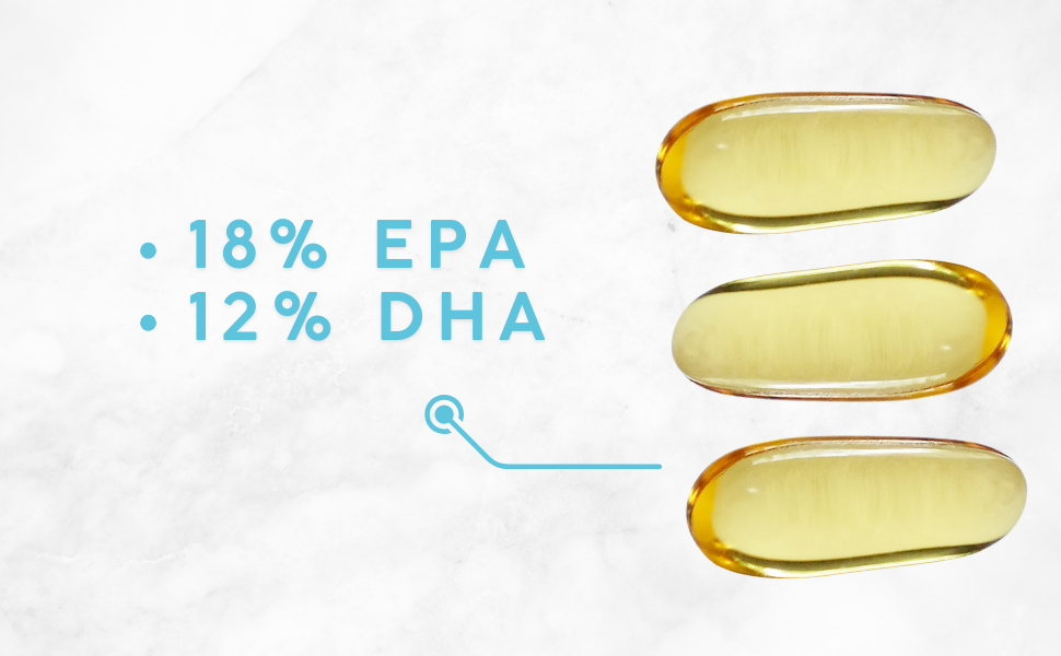 Omega 3+ | Alta Pureza EPA y DHA | 90 Softgels | Destilación Molecular