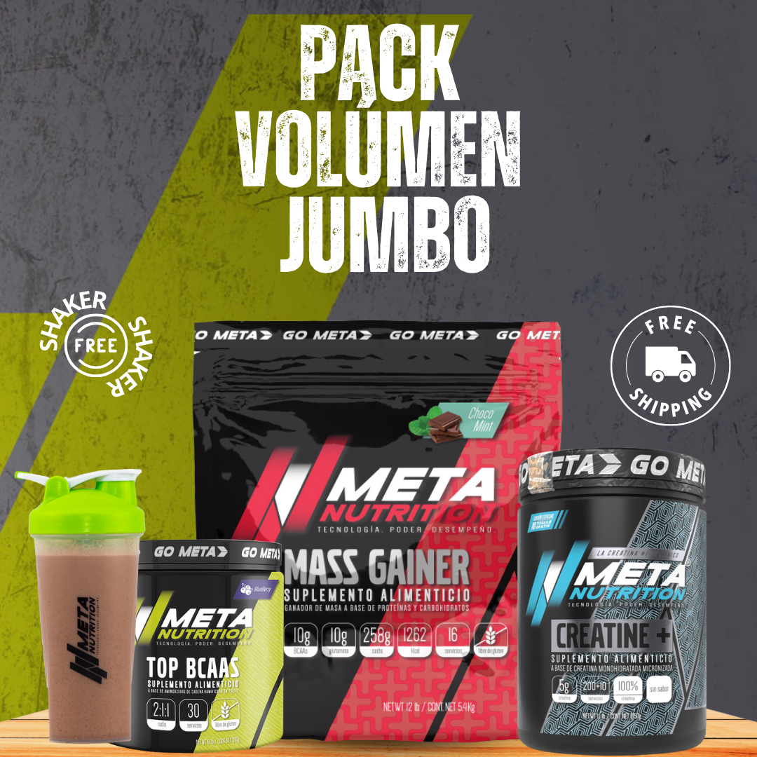 PACK - VOLUMEN JUMBO Shaker GRATIS.