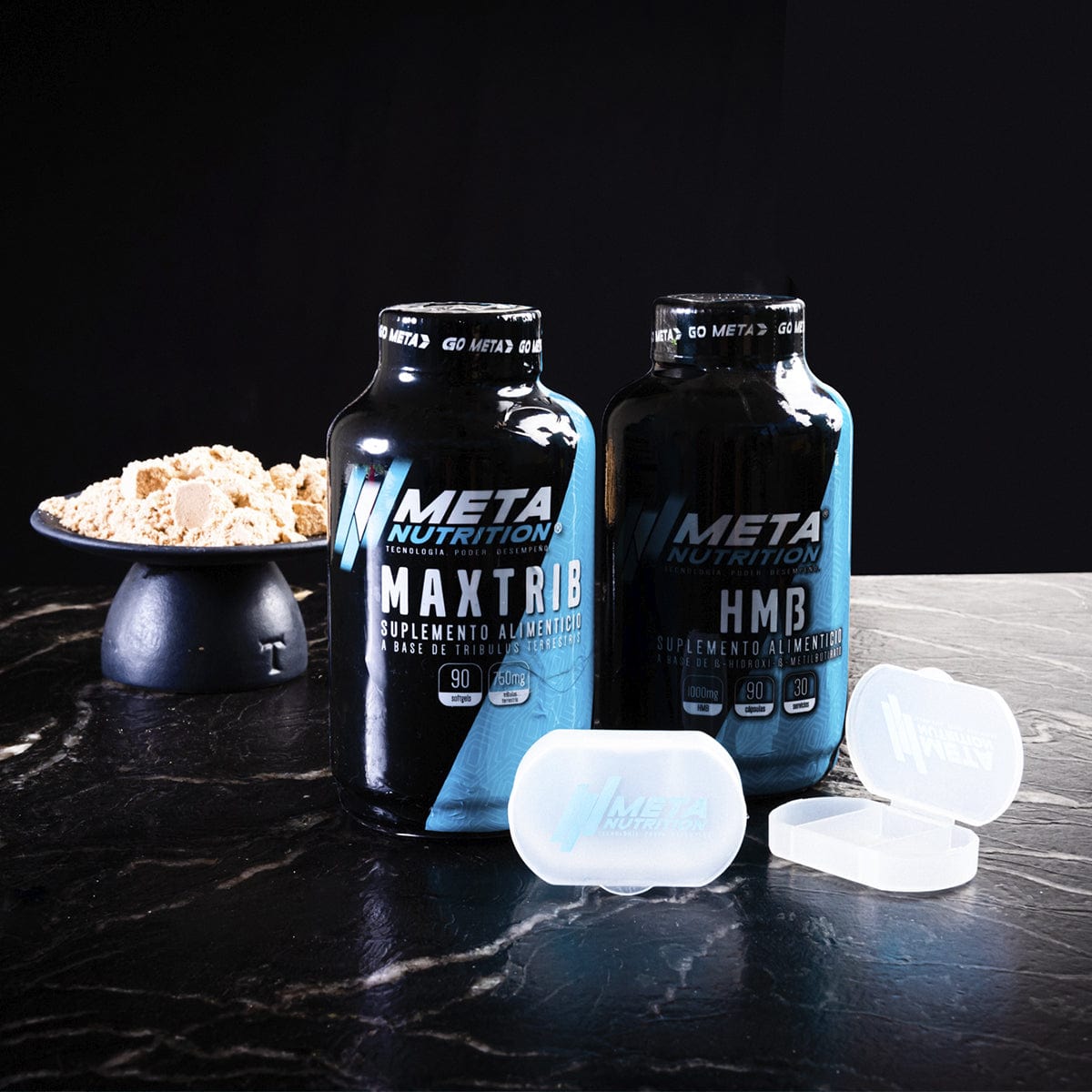 Meta Nutrition HMB, 90 Cápsulas, 30 Servicios.