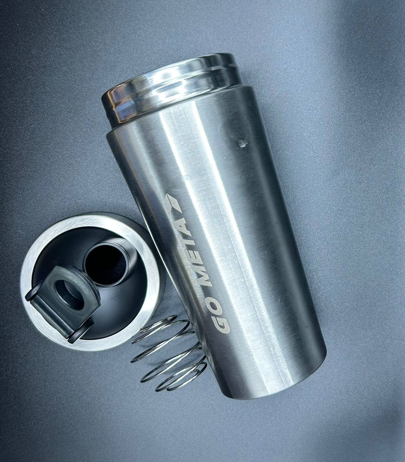 Shaker GoMeta de Acero Inoxidable