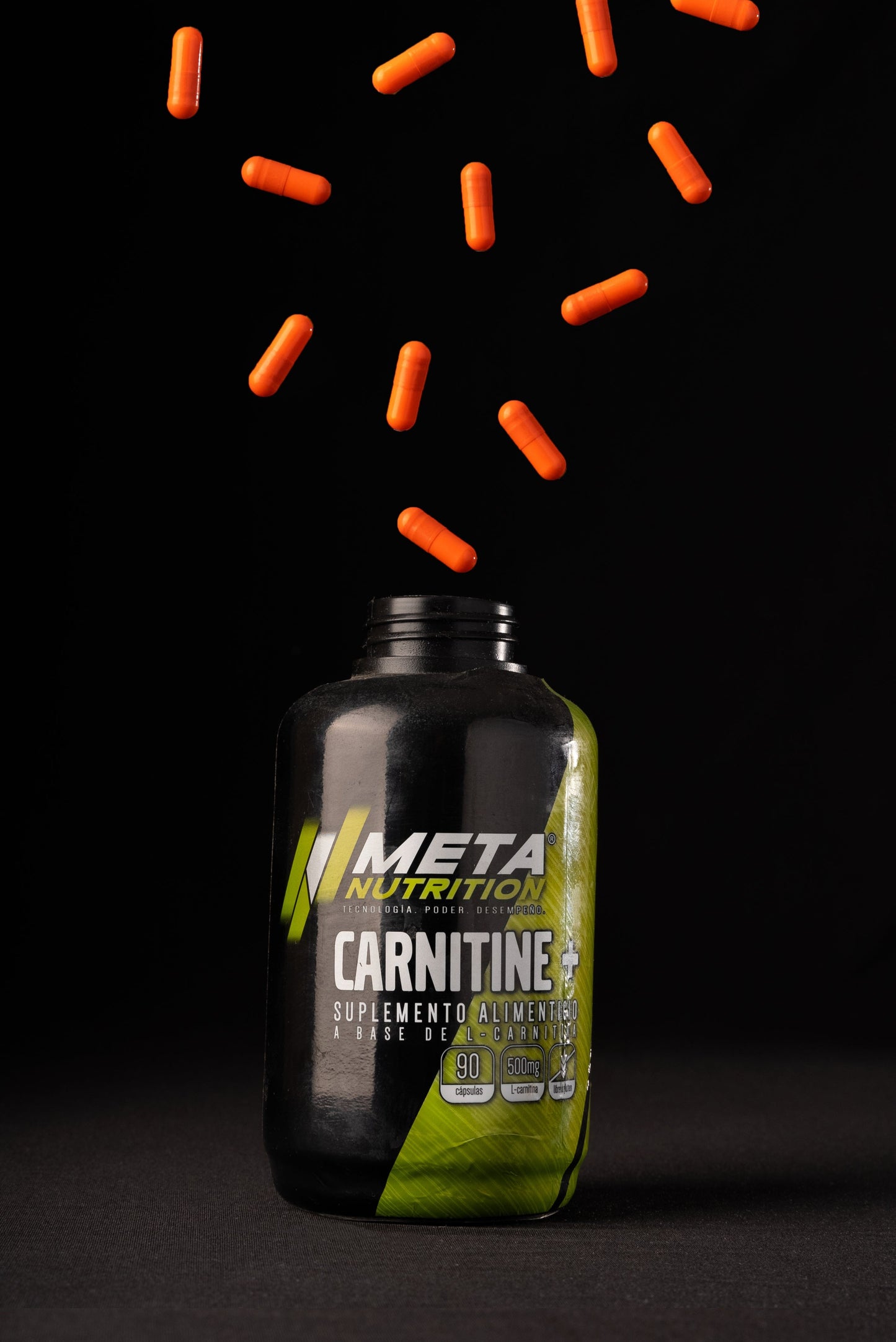 Carnitine+ Meta Nutrition| L-Carnitina 90 caps.