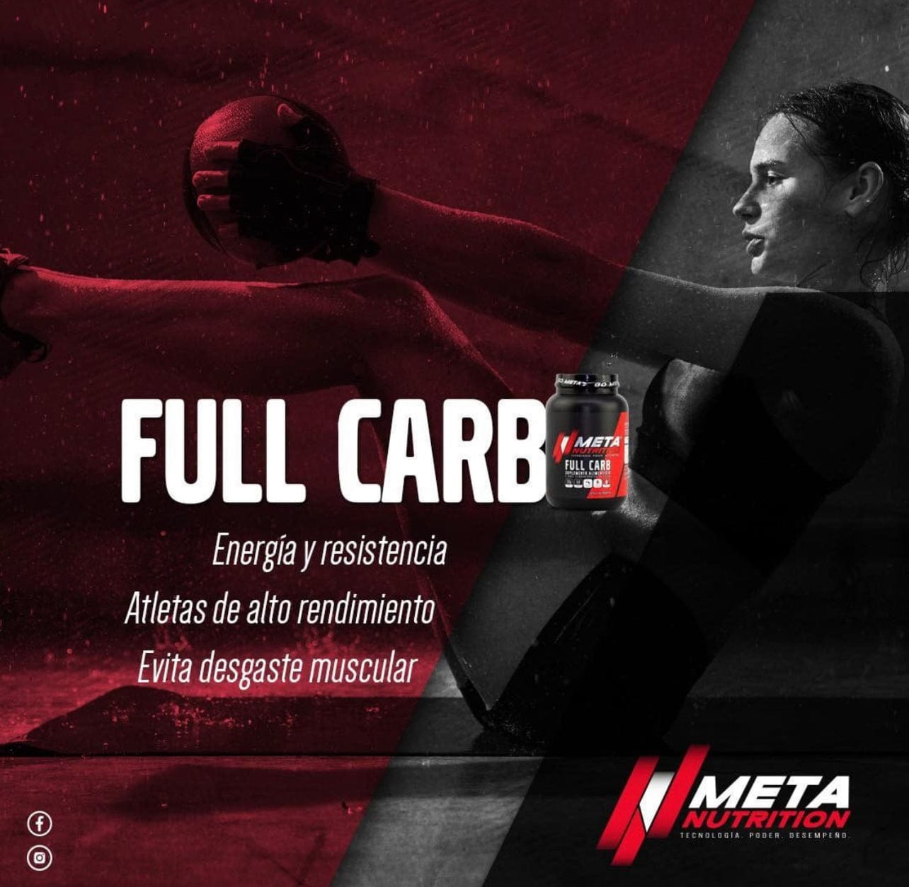 Full Carb - Carbohidratos, 2Kg. 64 servicios