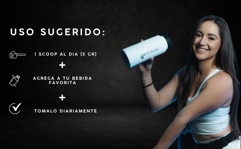 Creatine+ Meta Nutrition | Creatina Monohidratada Micronizada 500g | 100 Servicios