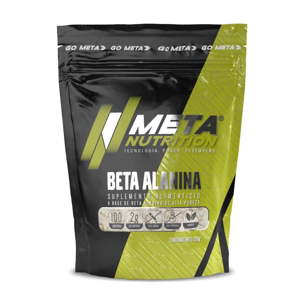Beta Alanina Meta Nutrition de Alta Pureza 100 servicios