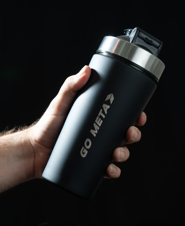Shaker GoMeta de Acero Inoxidable