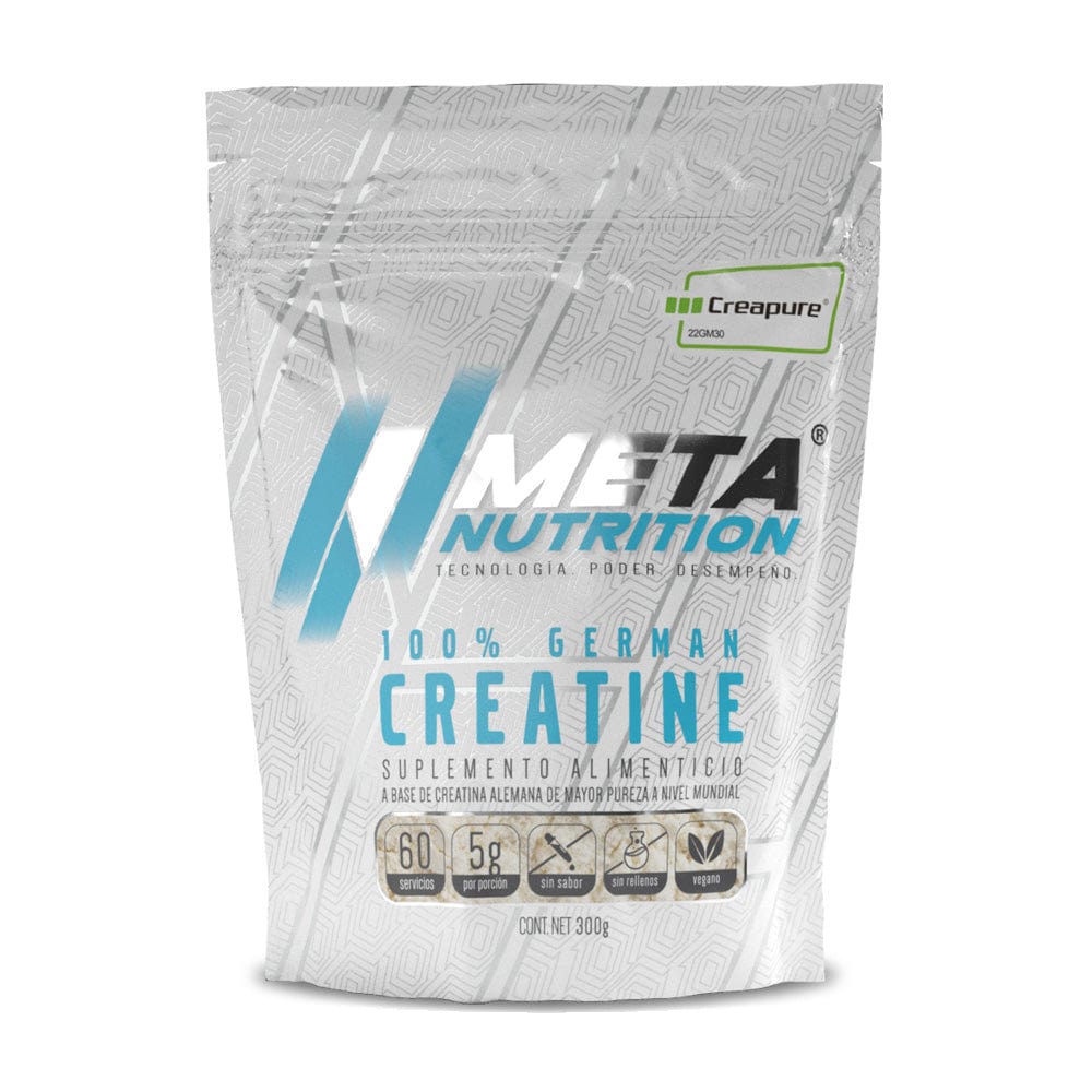 100% German Creatine Meta Nutrition- Made of Creapure®, 60 servicios.