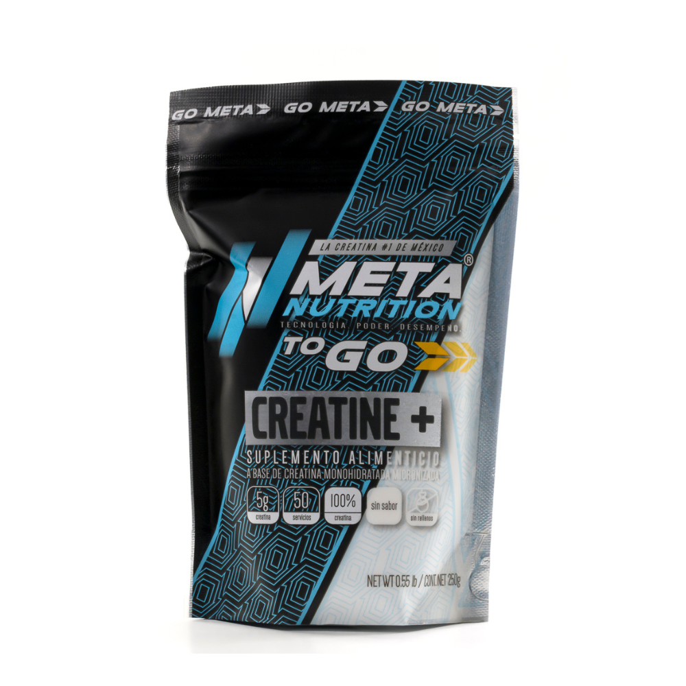Creatine+ To Go | Creatina Monohidratada Micronizada| 50 Servicios.