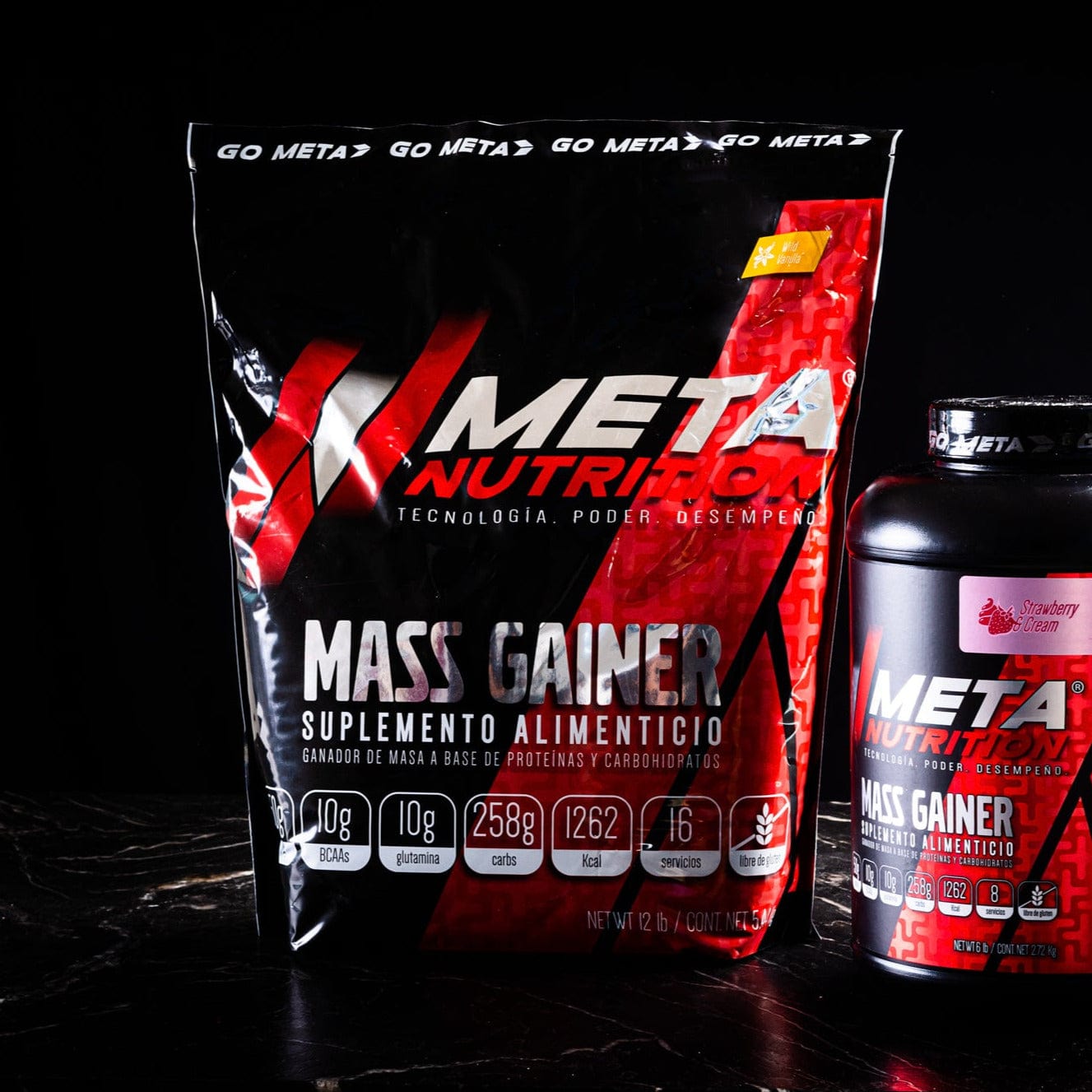 Mass Gainer  Meta Nutrition 12 lb