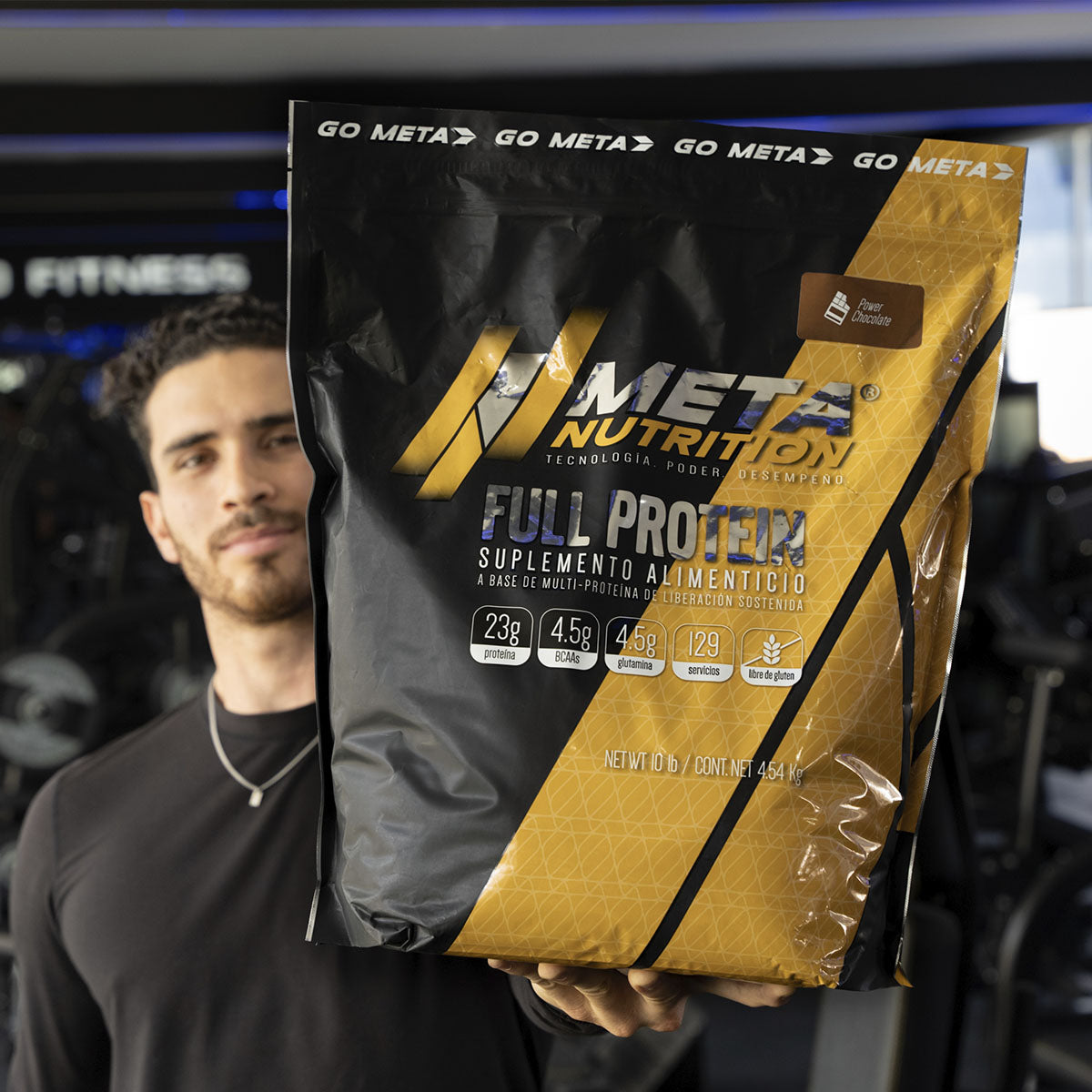 Full Protein 10lb Meta Nutrition | Proteína Multi Fuente | 129 Servicios | 4.5 Meses