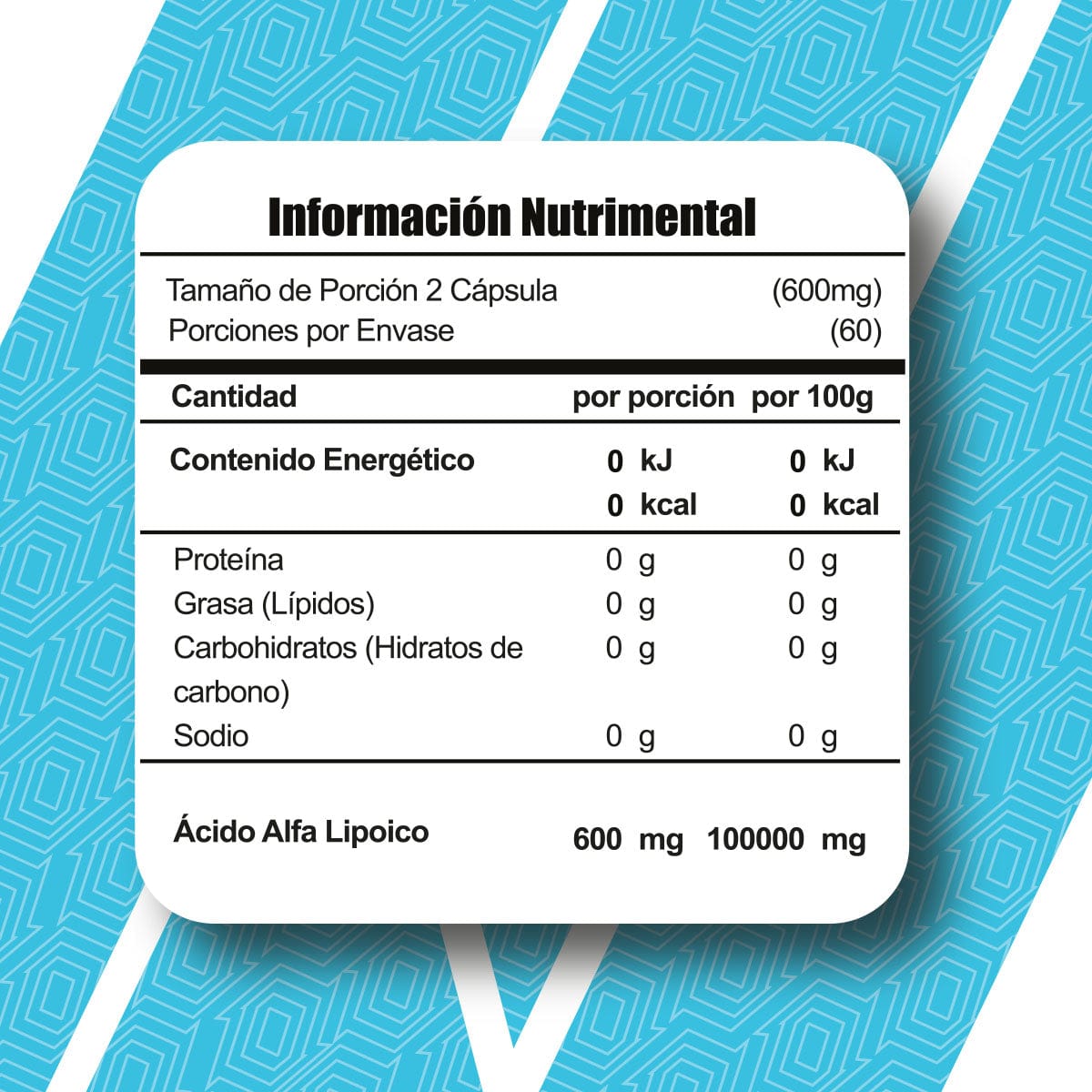 ALA Ácido Alfa Lipoico – Antioxidante Potente y Soporte Metabólico | Meta Nutrition