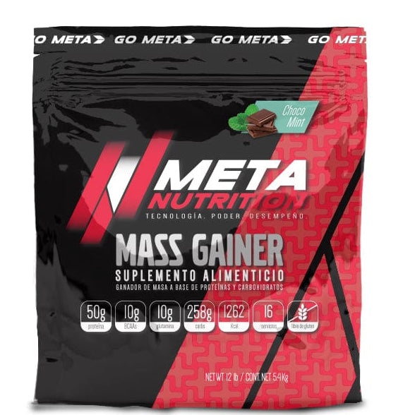 Mass Gainer  Meta Nutrition 12 lb