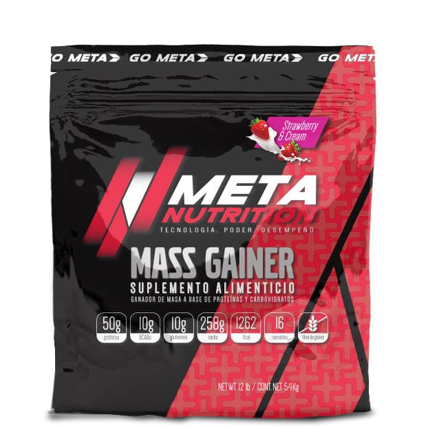 Mass Gainer  Meta Nutrition 12 lb