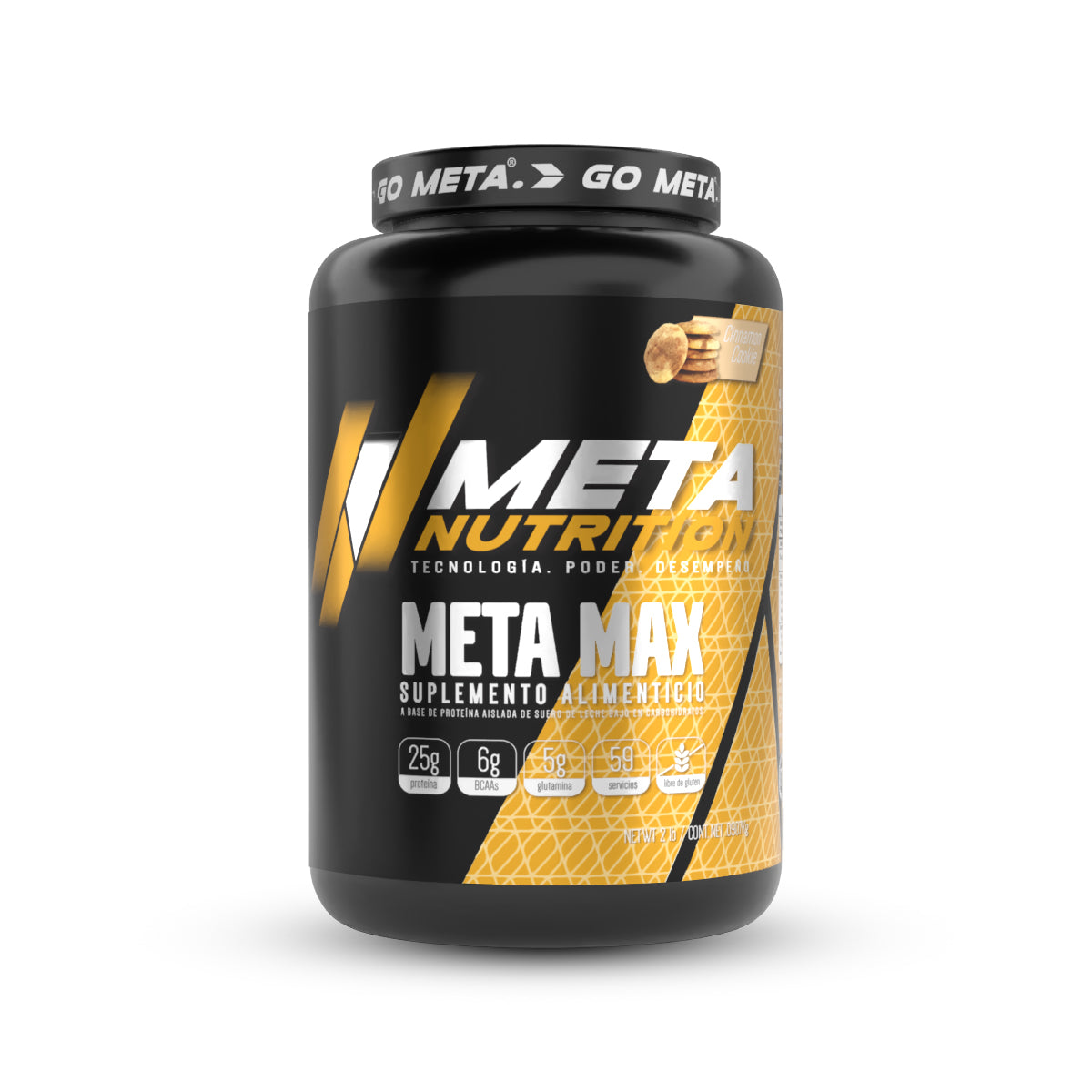 Meta Max Meta Nutrition- Isolate Whey Protein 29 servicios, 2 lb