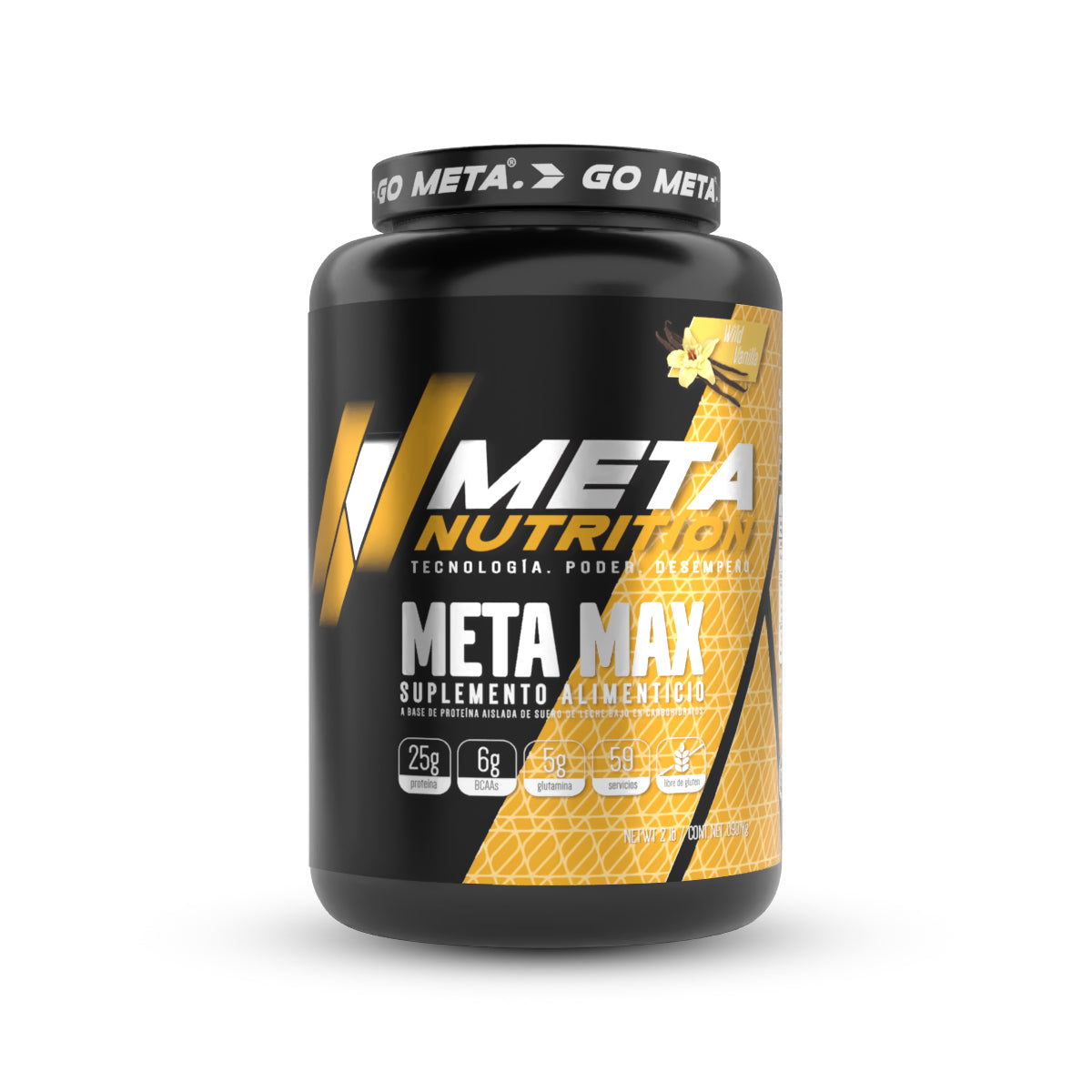 Meta Max Meta Nutrition- Isolate Whey Protein 29 servicios, 2 lb