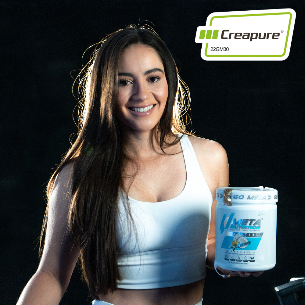 Creatine Chews Creapure® – Creatina Alemana Masticable Sabor Wild Lime (120 Tabletas) | Meta Nutrition