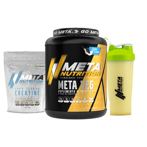 PACK VEGAN : META VEG + CREAPURE + SHAKER GRATIS