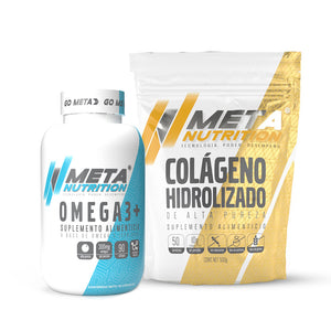 PACK HEALTH: COLÁGENO HIDROLIZADO + OMEGA 3