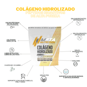 Colágeno Hidrolizado de Alta Pureza 500g