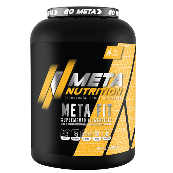 Meta Fit (Shake 3 en 1: proteína, fibra dietética y L-Carnitina)