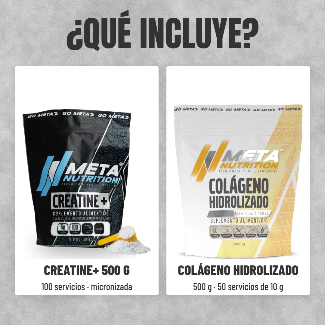 Qué incluye el Pack Creatina y Colágeno