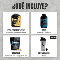 Qué incluye el Pack Ganancia Muscular