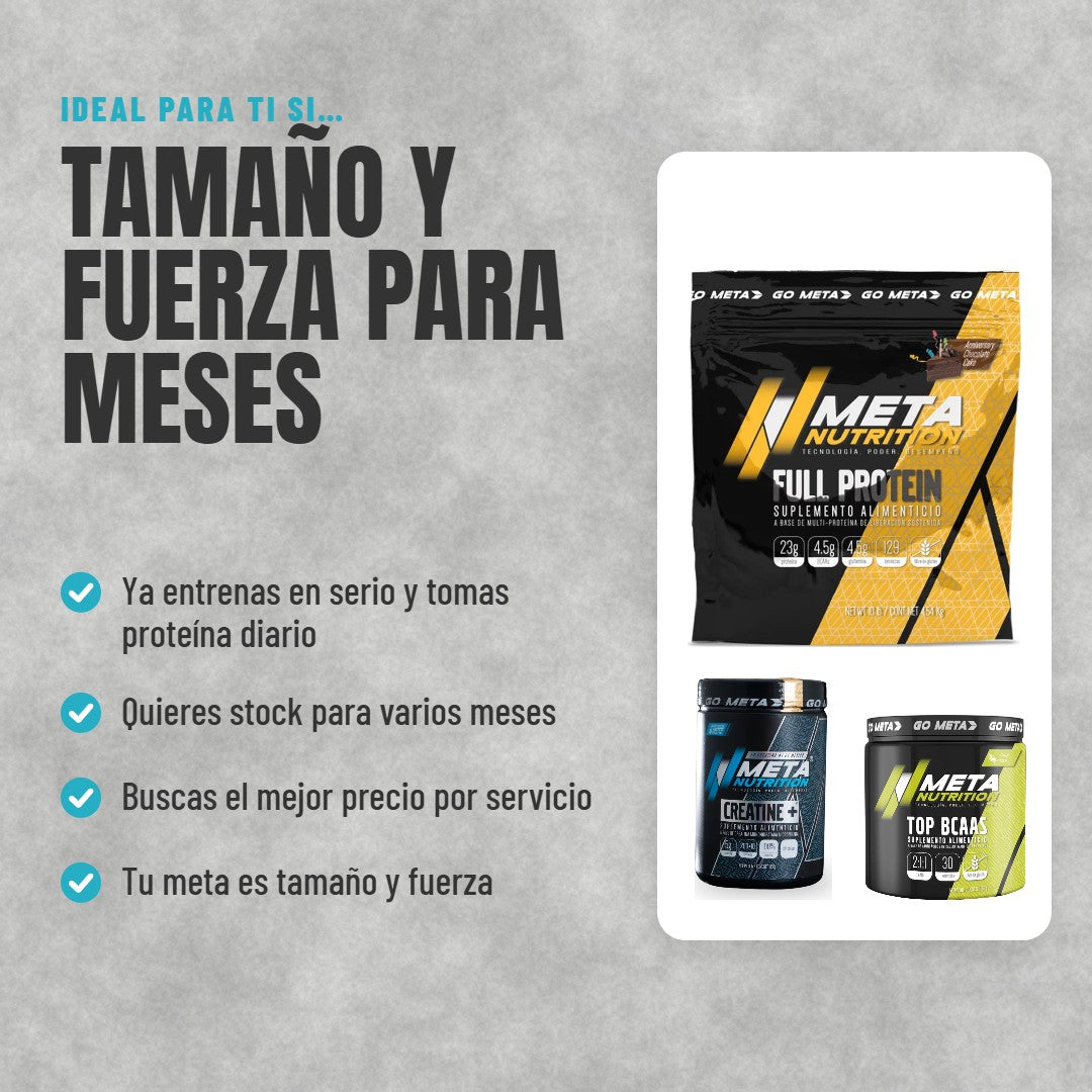 Para quién es el Jumbo Pack Músculo Full