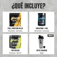 Qué incluye el Jumbo Pack Músculo Full
