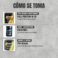 Cómo se toma el Jumbo Pack Músculo Full