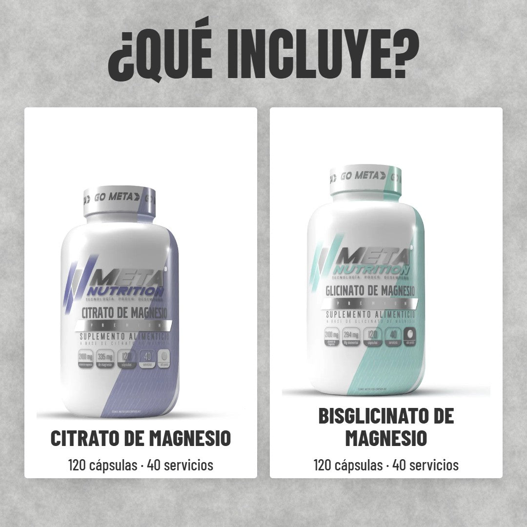 Qué incluye el Pack Magnesio Día y Noche
