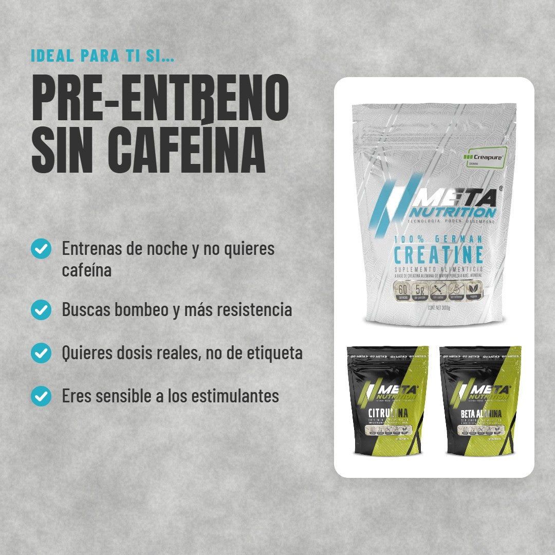 Para quién es el Pack Pre-entreno Stim Free