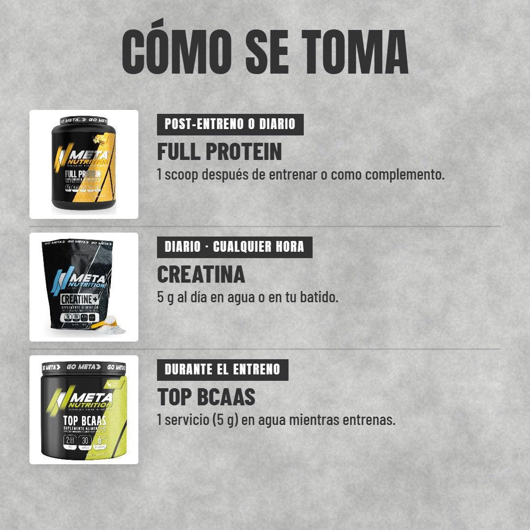 Cómo se toma el Pack para Principiantes