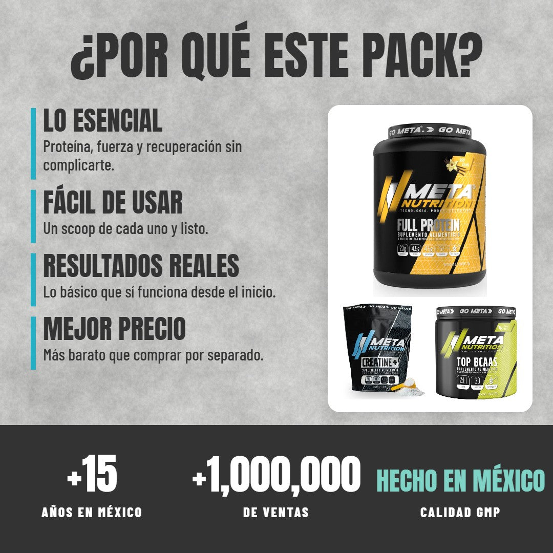 Por qué elegir el Pack para Principiantes