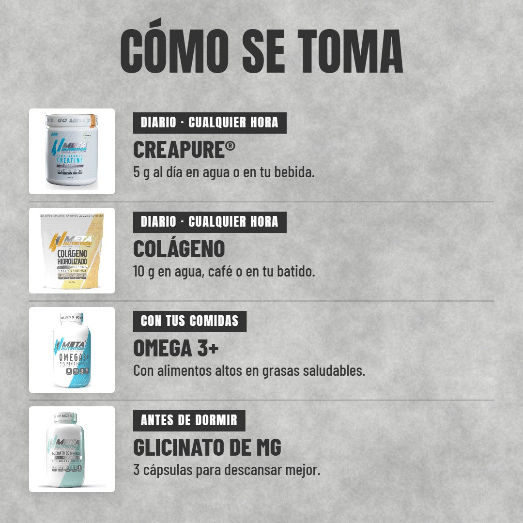 Cómo se toma el Pack Total Health