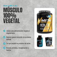 Para quién es el Pack Ganancia Muscular Vegan