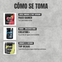 Cómo se toma el Pack Volumen Jumbo