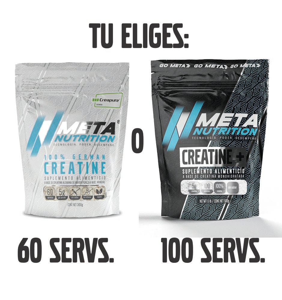 PACK DEFINICIÓN: Proteína Meta Max Isolate + Creatina + CLA + Carnitina con Shaker GRATIS.