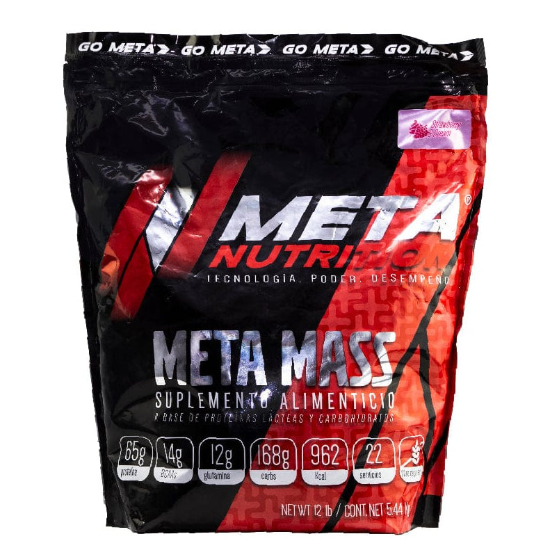 Meta Mass 12 lb. Ganador alto en proteína.