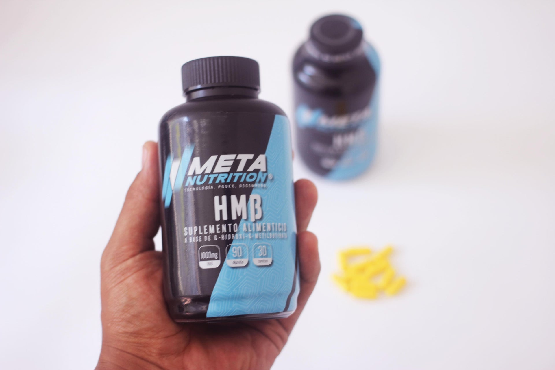 Meta Nutrition HMB, 90 Cápsulas, 30 Servicios.